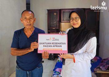 Peduli Kesehatan, Lazismu Bantu Biaya Rumah Sakit Warga Adiwerna