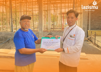 Dukung Pembangunan Masjid Baiturrohman di Desa Ketileng